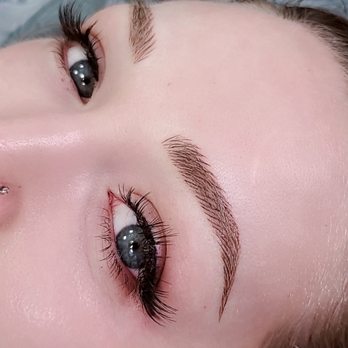 Downey Brows - My finished eyebrows! - Permanent Makeup Near Me - Downey, California