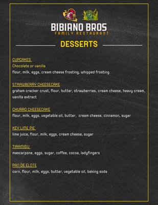 Menu photo 4 Bibiano Bros Seaside, CA