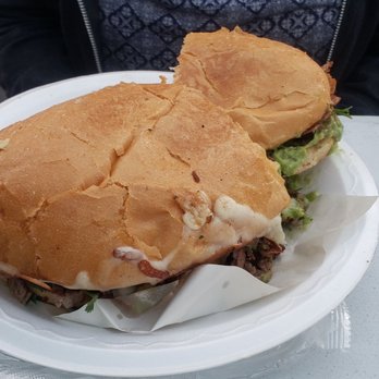 Chula Tacos - Asada torta...the bread done just right. - Tacos Near Me - San Diego, California Chula Tacos - Asada torta...the bread done just right. - Tacos Near Me - San Diego, California