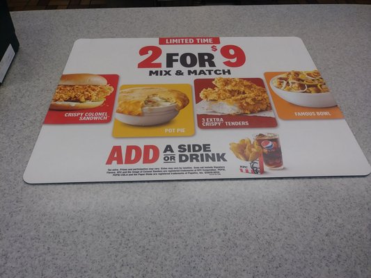 Menu photo 5 KFC Lihue, HI