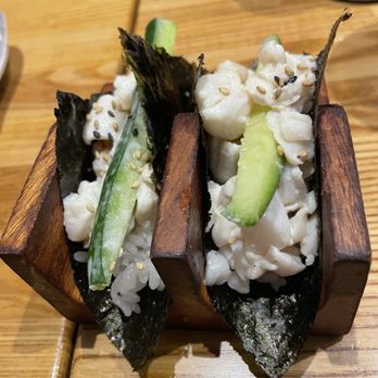 Kabuki Japanese Restaurant - Scallop Hand Roll - Japanese Near Me - Rancho Cucamonga, California Kabuki Japanese Restaurant - Scallop Hand Roll - Japanese Near Me - Rancho Cucamonga, California