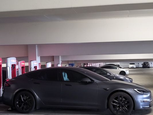 Tesla Supercharger by null