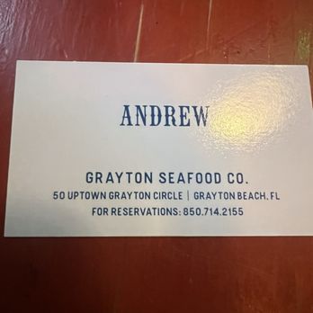 Grayton Seafood - Server - American Near Me - Santa Rosa Beach, Florida Grayton Seafood - Server - American Near Me - Santa Rosa Beach, Florida