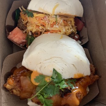 Ekiben - spicy neighborhood bird bun and pork bun - Asian Fusion Near Me - Baltimore, Maryland