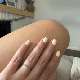 Gel mani on natural nails Gel mani on natural nails