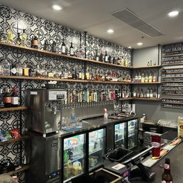 The bar selection of Bourbons and Craft beer is intoxicating The bar selection of Bourbons and Craft beer is intoxicating