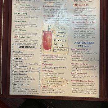 Deja Vu Restaurant & Bar - Menu - American Near Me - New Orleans, Louisiana Deja Vu Restaurant & Bar - Menu - American Near Me - New Orleans, Louisiana