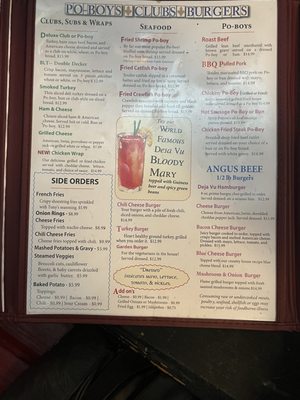 Menu photo 4 Deja Vu Restaurant & Bar New Orleans, LA Menu photo 4 Deja Vu Restaurant & Bar New Orleans, LA