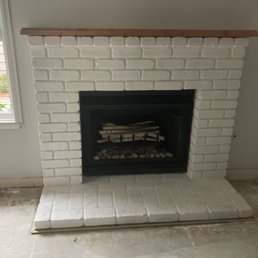 Fireplace Before Fireplace Before