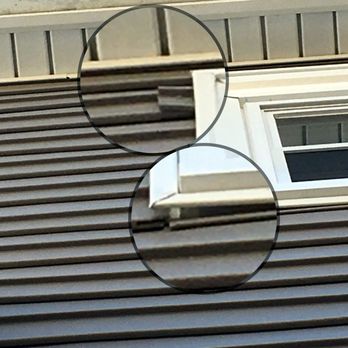 Budget Exteriors - siding pieces stick out - not attached correctly - Roofing Near Me - Lawrence, Massachusetts
