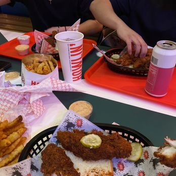 Howlin' Ray's - Medium spiced Tenders, Shake Fries, Comeback Sauce - Southern Near Me - Las Vegas, Nevada Howlin' Ray's - Medium spiced Tenders, Shake Fries, Comeback Sauce - Southern Near Me - Las Vegas, Nevada