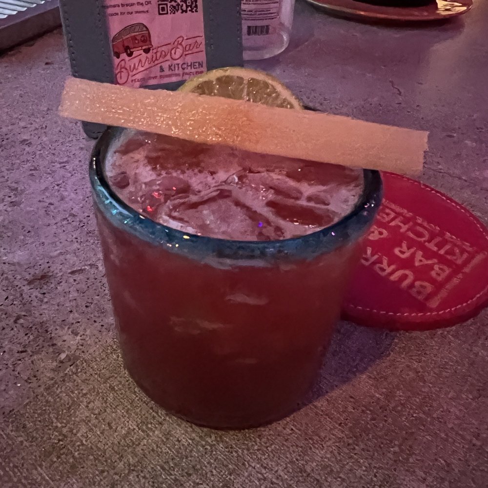 Burrito Bar - Pomegranate Caipirinha - Mexican Near Me - Brooklyn, New York
