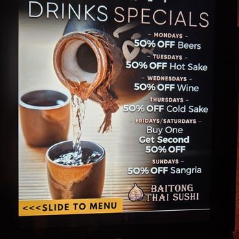 Baitong Thai & Sushi Restaurant - Thai Near Me - St Augustine, Florida