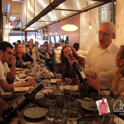 City Wine Tours - Chief Wine Ambassador Wes Narron leads a tasting at Boqueria.