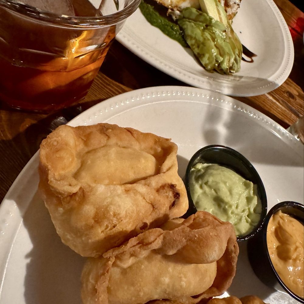 Author's Kitchen + Bar - Empanadas, bourbon old fashioned and risotto cake - Bars Near Me - Appleton, Wisconsin