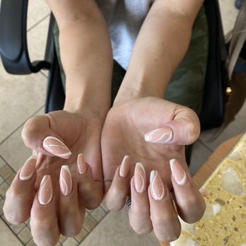 Dublin Nails - Acrylic set with modern gel polish design - Nail Salons Near Me - Dublin, California Dublin Nails - Acrylic set with modern gel polish design - Nail Salons Near Me - Dublin, California