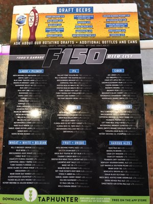 Menu photo 7 Ford's Garage Estero Estero, FL