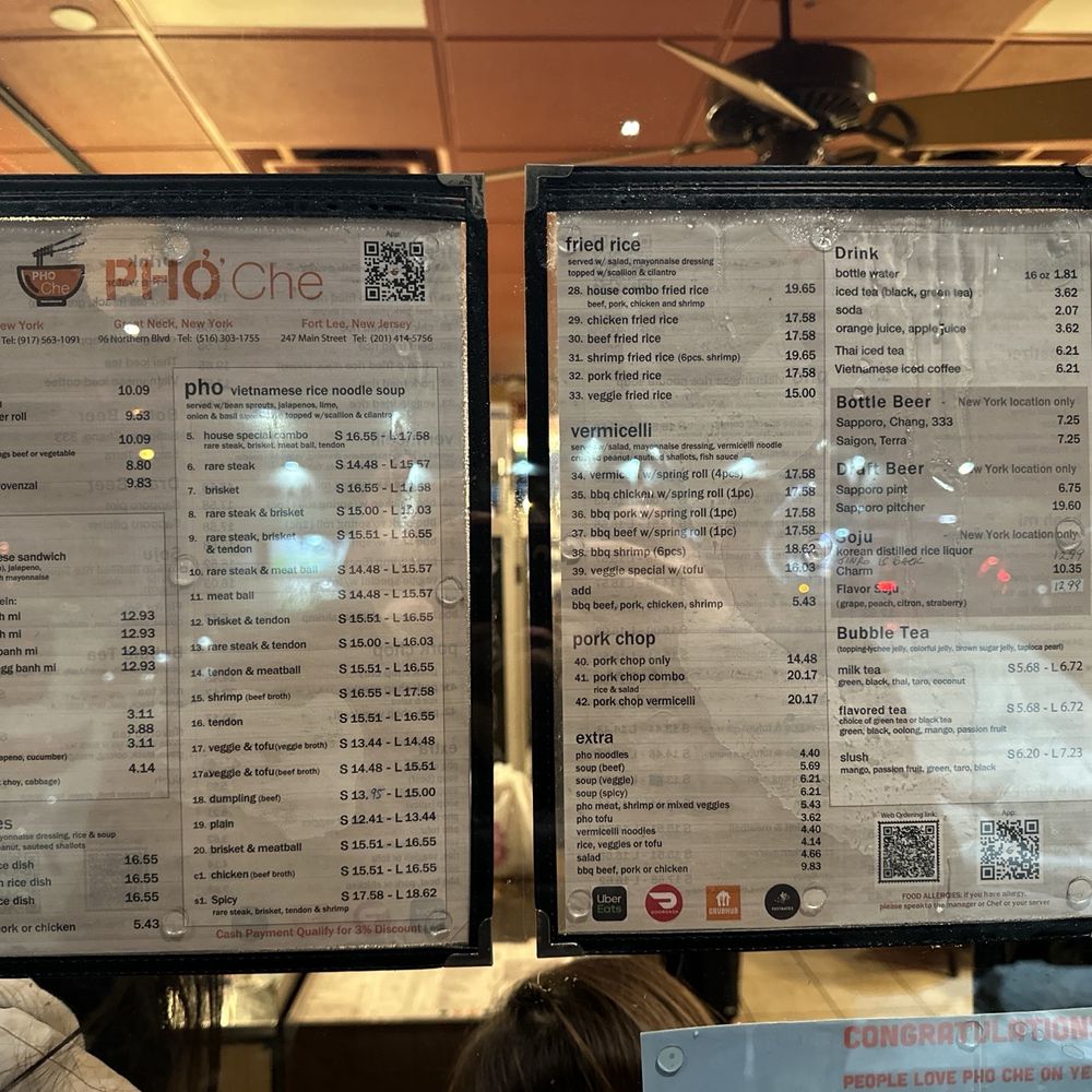 Menu Menu