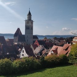 Städt. Museum - Aussicht vom Garten