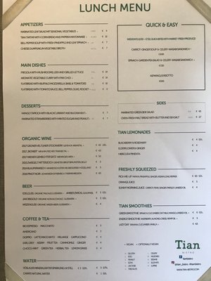 Menu photo 1 Tian Vienna, 9