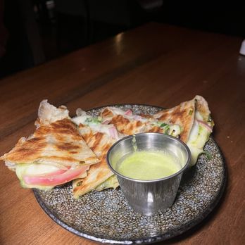 Wusong Road - Scallion pancake quesadilla - insanely good! - Tiki Bars Near Me - Cambridge, Massachusetts Wusong Road - Scallion pancake quesadilla - insanely good! - Tiki Bars Near Me - Cambridge, Massachusetts