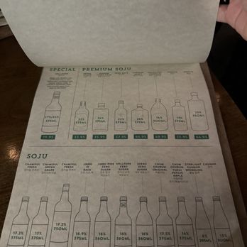 Soju Haus - Soju menu - Korean Near Me - New York, New York Soju Haus - Soju menu - Korean Near Me - New York, New York