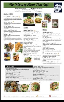 Menu photo 4 Street Thai Cafe Huntington Beach, CA Menu photo 4 Street Thai Cafe Huntington Beach, CA