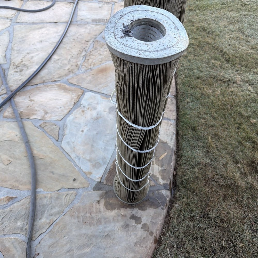 Andy's Pool Service - Ruined filter neglected by Andy's - Pool & Hot Tub Service Near Me - Atlanta, Georgia