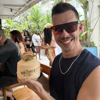 Nikki Beach Miami Beach - Cocktails - Their Signature Colada! - Seafood Near Me - Miami Beach, Florida Nikki Beach Miami Beach - Cocktails - Their Signature Colada! - Seafood Near Me - Miami Beach, Florida