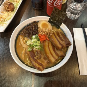 Coco’s Ramen - Tonkatsu ramen with pork belly - Ramen Near Me - Chico, California
