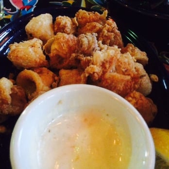Cha Cha Cha - Calamari. Yummy dipping sauce, not your average cocktail sauce. It's creamy and has a little tang to it. Very good batter. - Caribbean Near Me - San Francisco, California Cha Cha Cha - Calamari. Yummy dipping sauce, not your average cocktail sauce. It's creamy and has a little tang to it. Very good batter. - Caribbean Near Me - San Francisco, California