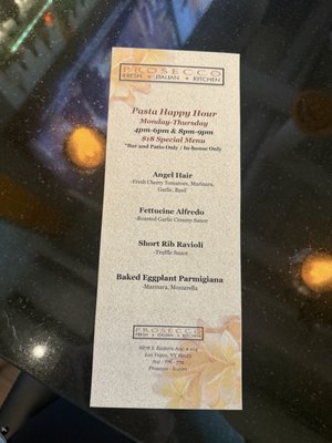 Menu photo 2 Prosecco Fresh Italian Kitchen Las Vegas, NV Menu photo 2 Prosecco Fresh Italian Kitchen Las Vegas, NV