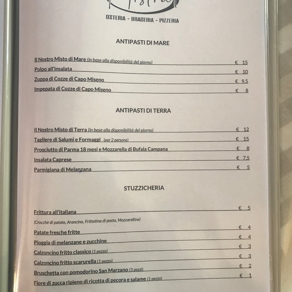 Mistral - Pizza Near Me - Bacoli, NA