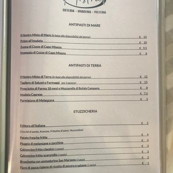 Mistral - Pizza Near Me - Bacoli, NA