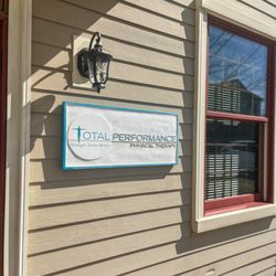 Total Performance Physical Therapy - Exterior signage at our North Wales location.