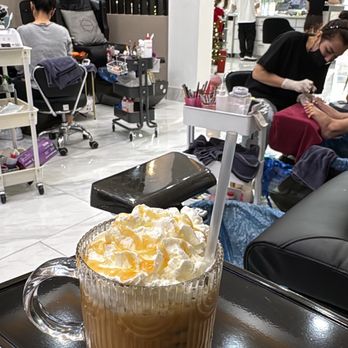 Square Nails - Austin - Iced Coffee - Nail Salons Near Me - Austin, Texas
