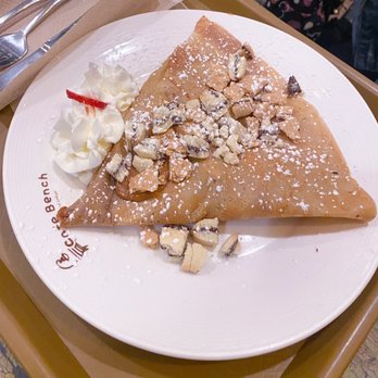 Cafe Bench - Crepefy My Lotus Crepe - Cafes Near Me - Flushing, New York Cafe Bench - Crepefy My Lotus Crepe - Cafes Near Me - Flushing, New York