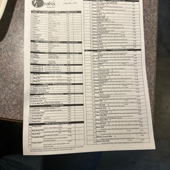 Osaka - Menu - Japanese Near Me - Louisville, Kentucky Osaka - Menu - Japanese Near Me - Louisville, Kentucky