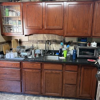 Leon's Cabinets - This is the existing cabinets that were refinished - Cabinetry Near Me - Paramount, California