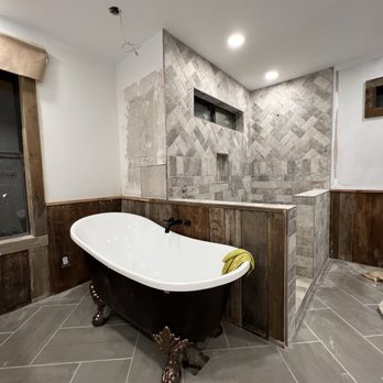 CB Nailed It - Bathroom remodel, nearly complete - Handyman Near Me