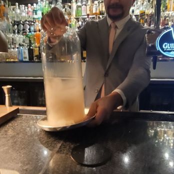 The Caley Bar - MaCallen and team with the New York old Fashioned - Bars Near Me - Edinburgh, EDH