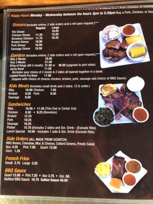 Menu photo 1 Jazzy's BBQ Tampa, FL Menu photo 1 Jazzy's BBQ Tampa, FL