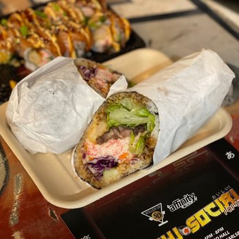 Rolled Up - Crunchy lil guy burrito - Sushi Bars Near Me - Carlsbad, California Rolled Up - Crunchy lil guy burrito - Sushi Bars Near Me - Carlsbad, California