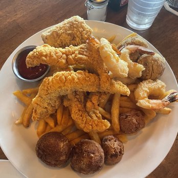 Quebedeaux's Boudin & Cracklins - Seafood platter - Cajun/Creole Near Me - Alexandria, Louisiana Quebedeaux's Boudin & Cracklins - Seafood platter - Cajun/Creole Near Me - Alexandria, Louisiana