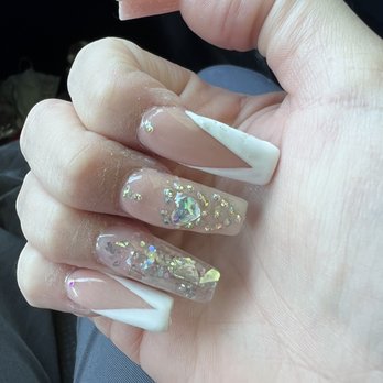 Jonell's Nails - Too thick . Sloppy work . Messy - Nail Salons Near Me - Stockton, California Jonell's Nails - Too thick . Sloppy work . Messy - Nail Salons Near Me - Stockton, California