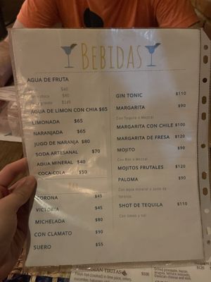 Menu photo 5 Arena Negra Mazunte, OAX
