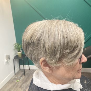 Emerald Salon - After her big chop - Men's Hair Salons Near Me - Roseville, California Emerald Salon - After her big chop - Men's Hair Salons Near Me - Roseville, California