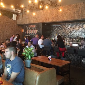 Crave Kitchen and Bar - Bar area - New American Near Me - El Paso, Texas