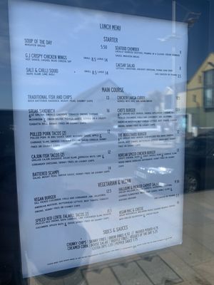 Menu photo 2 Great Jones Craft & Kitchen Co Down, DOW