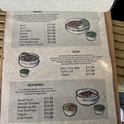 Dai Pai - Menu